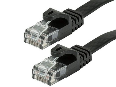 Cat5e Ethernet Patch Cable Flat Snagless RJ45 LAN Internet Router 5FT Cord