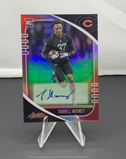 2020 Darnell Mooney Absolute Signatures Red Spectrum Rookie /75