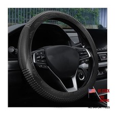 Steering Wheel Cover, Car Silicone Steering Wheel Protector, Anti-Slip Black