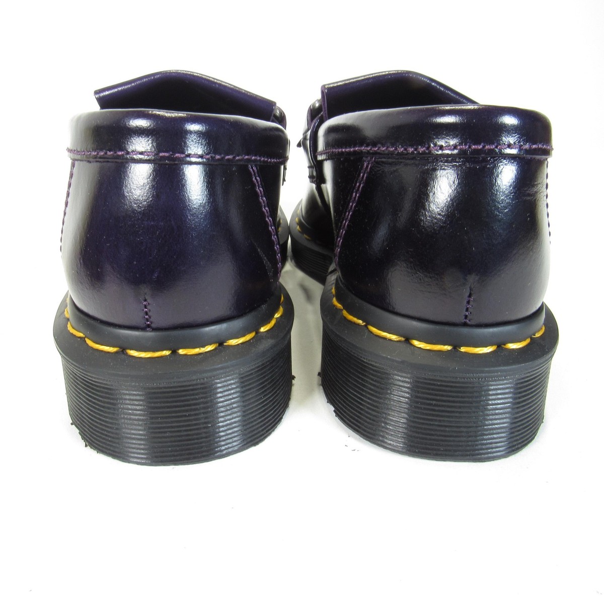 Dr. Martens Adrian Bone Snaffle Shoes Mens Size 4 Purple Leather