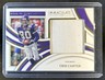2022 Panini Immaculate Cris Carter HOF #/49 Vikings