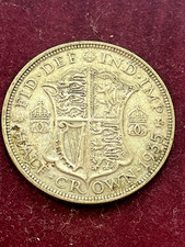 1935  GEORGE V SILVER HALF-CROWN COIN
