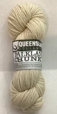 Queensland Collection Falkland Chunky 100% Wool Ivory #110