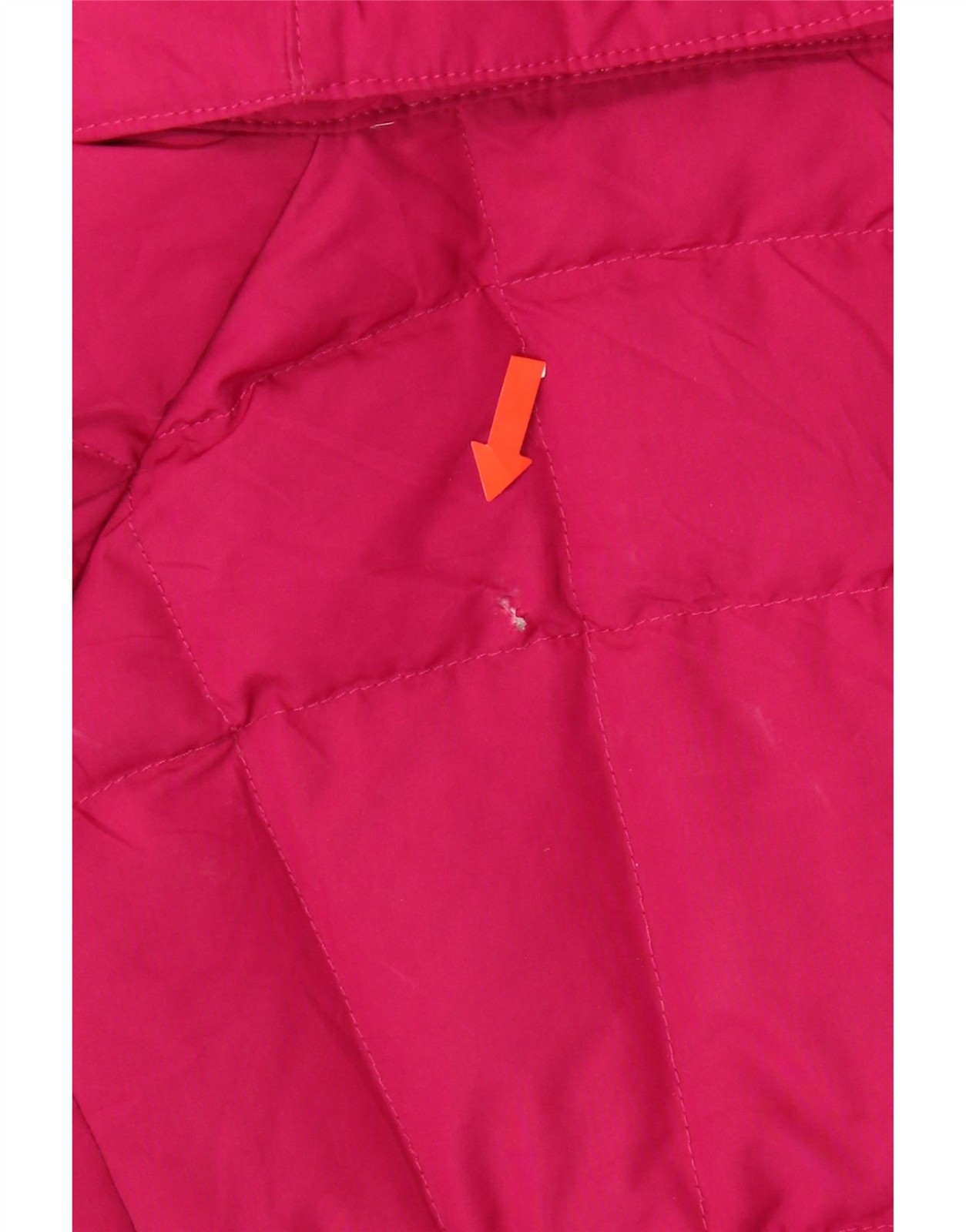 THE NORTH FACE Womens Hooded Padded Jacket UK 14 Medium Pink Polyester AK15 thumbnail 3