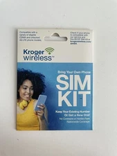 Kroger Wireless BYOP SIM Card