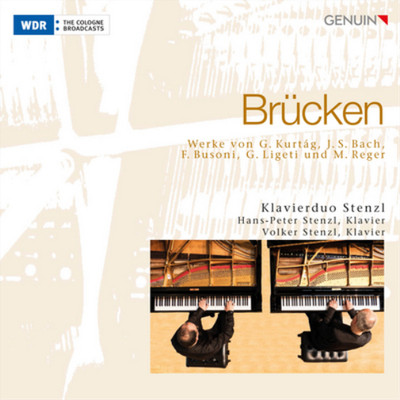 Klavierduo Sten Brucken: Werke Von G. Kurtag, J. S. Bach, F. Busoni, G. Lig (CD)