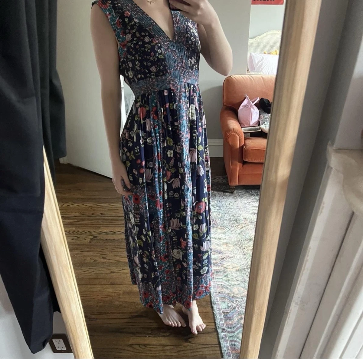 knee length dresses for ladies Rebecca Taylor Mia Midi Dress main image 0