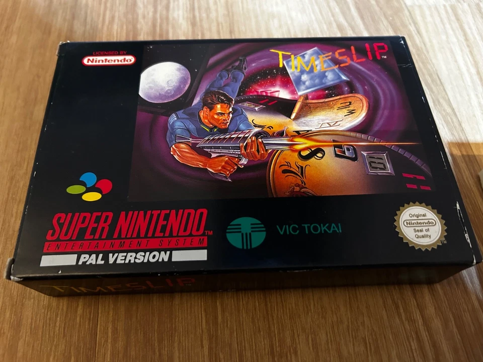 Timeslip Super Nintendo SNES PAL complete - Bild 2 von 4