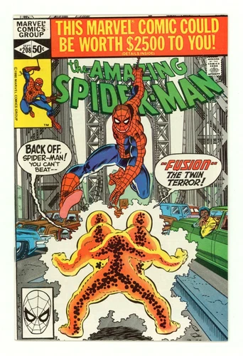 Amazing Spider-Man #208 Marvel Comics VF-NM First Fusion