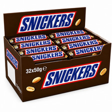 32x Snickers Schokoriegel 50g   Milchschokola...