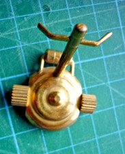 -*  TONDEUSE à GAZON MINIATURE - en Laiton Maison de poupée ou autres ancien