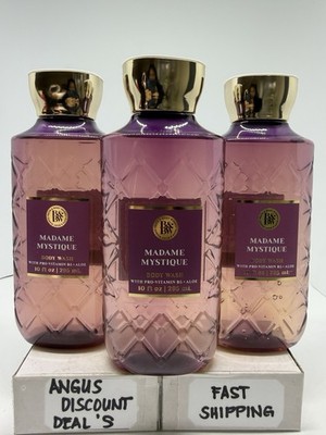 BATH & BODY WORKS  3PACK  MADAME MYSTIQUE ''BODY WASH pro Vitamin B5+aloe 10floz