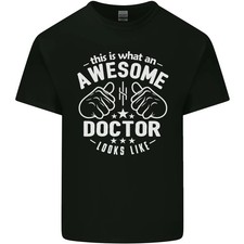 Camiseta de algodón ligero This Is What an Awesome Doctor Looks Like para hombre