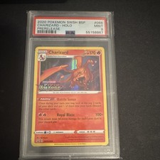 Pokemon TCG Charizard SWSH066 2020 Prerelease Promo Holo PSA 9 on eBay
