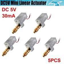 5PCS DC5V 10mm Micro Linear Actuator Linear Retractable DC Motor Unlocking Motor