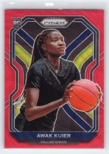 Awak Kuier - 2021 Prizm WNBA - Ruby Wave #90 - Rookie - Dallas Wings