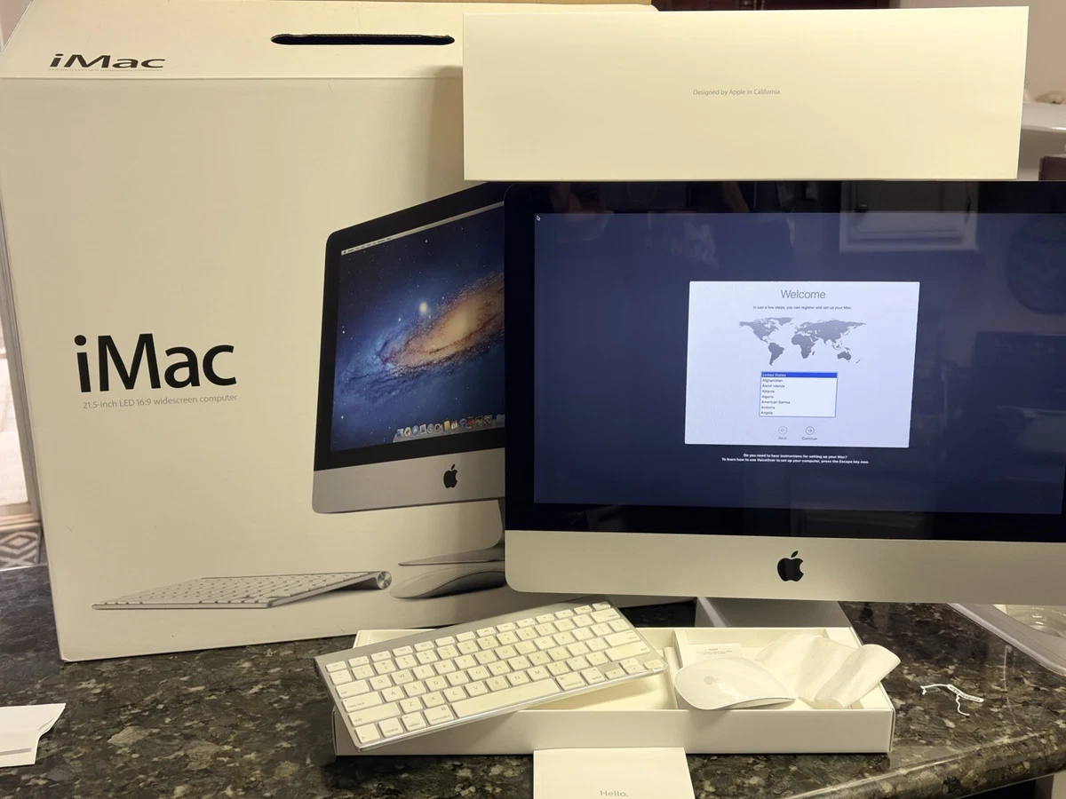 Apple iMac 2011 21.5インチ　1TB Apple iMac 1 TB 2011 Released Apple Desktops & All-In-One