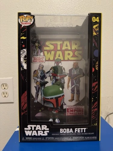 Funko Pop! Comic Book Cover with Case Star Wars Boba Fett #04 Vinyl Bobblehead