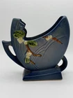 Vtg.Roseville "Snowberry Vase" Persian Blue 1947