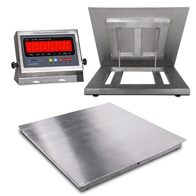 New NTEP Legal for Trade 36''x36'' 3'x3' Floor Pallet Scale 1000LB Stainless Steel