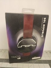 SOL Republic TRACKS Red On The Ear Headsets