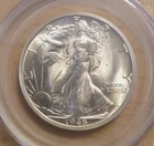 1945-S Walking Liberty Half - PCGS MS65 (White with Great Eye Appeal)