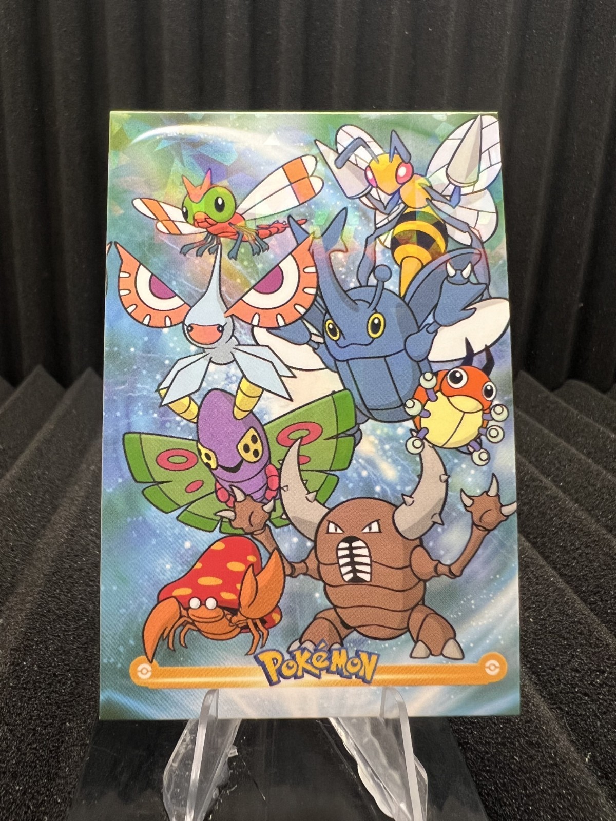 Heracross, Pinsir & Beedrill - Cracked Ice Holo - Card Database 3 - Pokemon Card