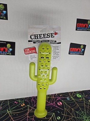 Cactus Cheese Grater Plastic Prepara BPA Free Dishwasher Safe NEW