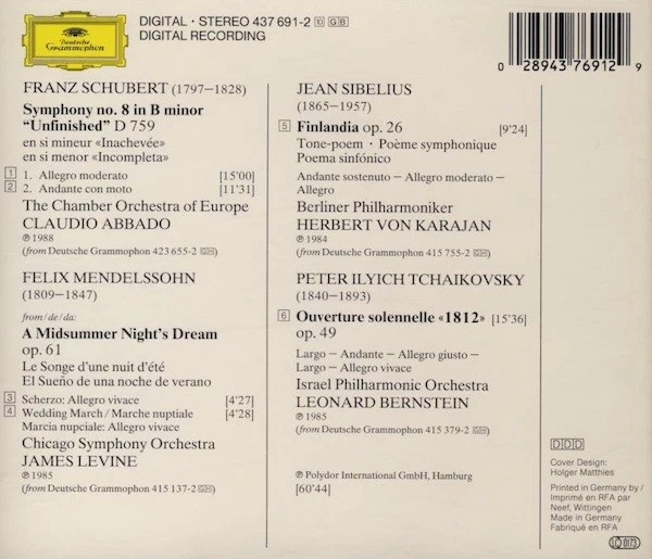 Various - The Orchestral Sampler CD Comp CD Classical Romantic 8865 - Bild 2 von 4