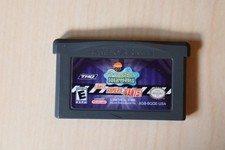 Game Boy Advance SP Spongebob Squarepants Lights Camera Pants! TESTED Authentic