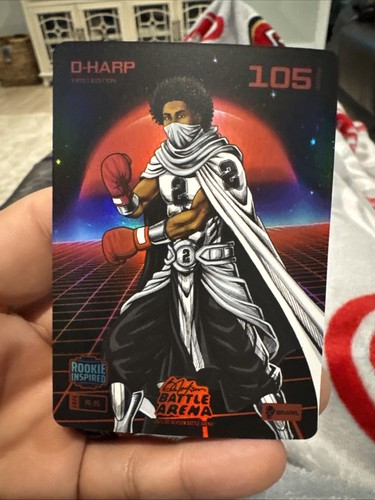 Bo Jackson Battle Arena D-Harp Dylan Harper Brawl Power Glove Foil #PG-95 Rare