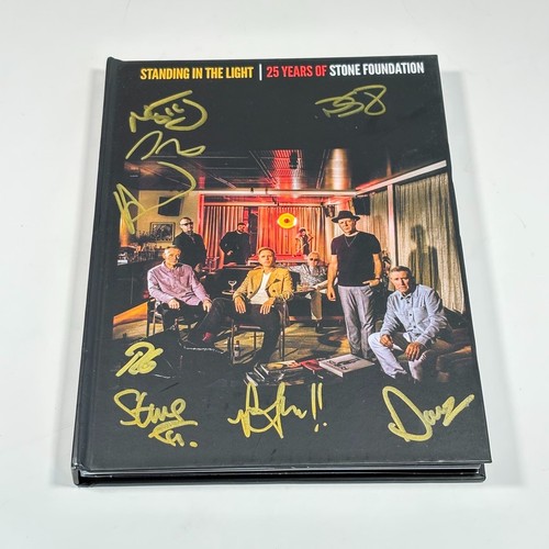 Stone Foundation Standing In The Light 25 Years Of 5CD Hand Signed- RARE