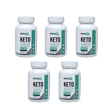 KetoIQ ACV Gummies 30ct Apple Cider Vinegar Lot of 5 Wholesale EXP 03/26