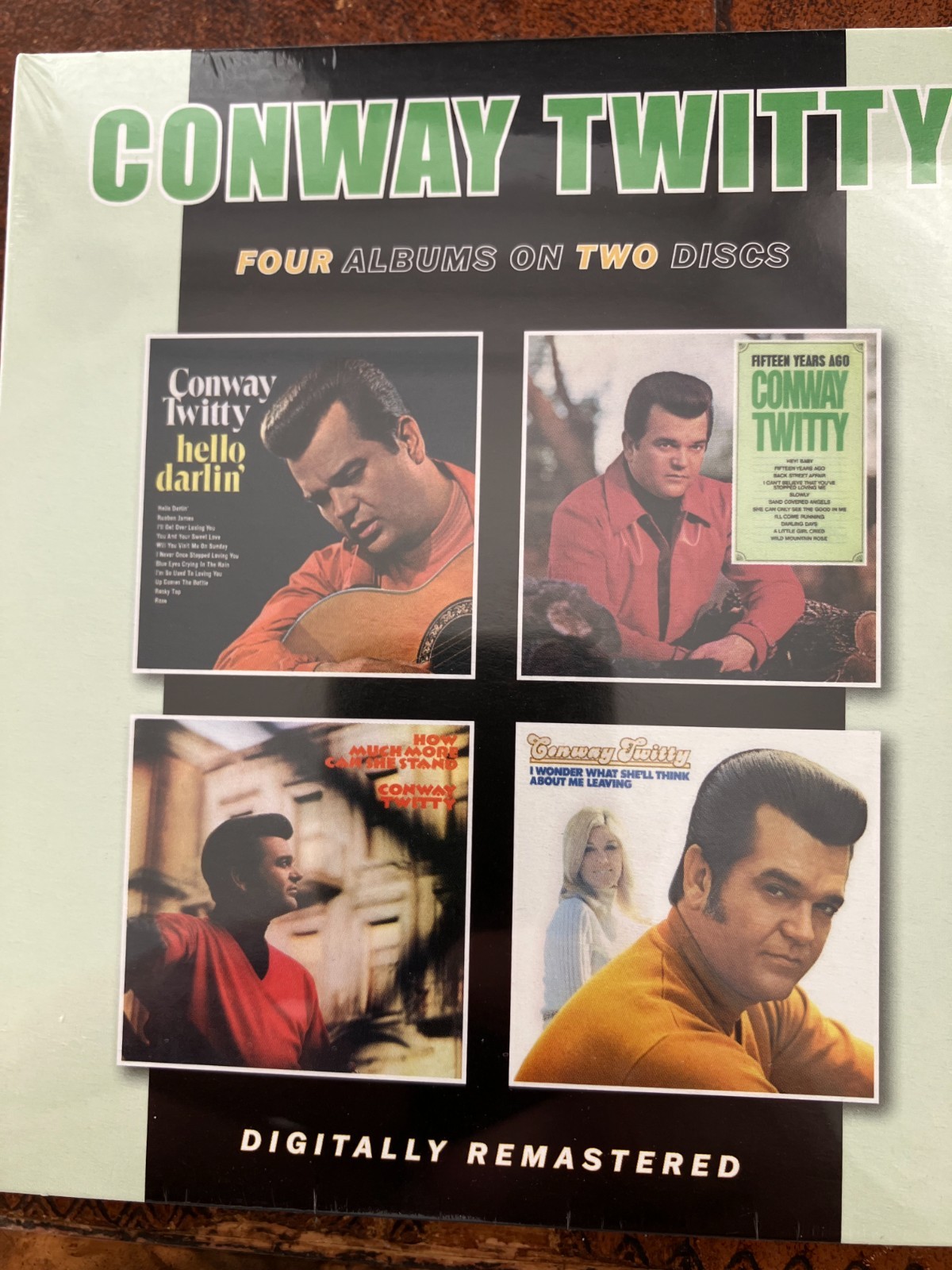 CONWAY TWITTY.  Hello Darlin' / Fifteen Years Ago /  How Much more Can she Stand