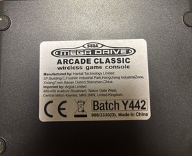 SEGA MEGA DRIVE &bull; CLASSIC GAME CONSOLE &bull; 80 GAMES INCLUDED &bull; MINI CONSOLE &bull;