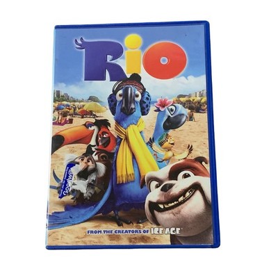 Rio (DVD, 2011) Widescreen Animated Family Adventure Comedy Movie G