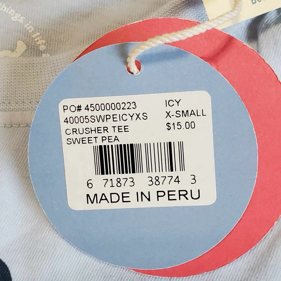 Camisa Life Is Good Size 4T Sweet Pea para niños al aire libre Stay Wild nueva con etiquetas regalo adorable Foto 3 de 4