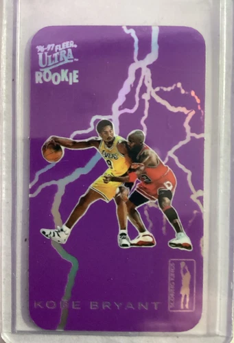 1996-97 Fleer Ultra Scoring Kings Michael Jordan Kobe Bryant Rookie Tobacco Card