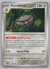 Ferrothorn 063/086 Uncommon Chaos Rising Pokemon Near Mint