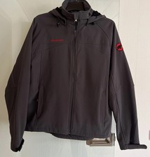 Mammut Unisex Softshell Jacke XL Grau Kaputze # DREAMTEX #TOP