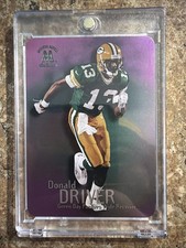 Donald Driver 1999 Skybox Molten Metal Rookie Card (RC) Packers. rookie card picture