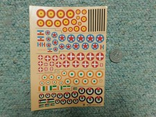 Esci decals 1/72 Spain Yugoslavia Switzerland...