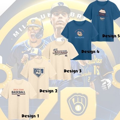 FLASHSALE -  Milwaukee Brewers Team 2026 City Connect Shirt One Side For Fan