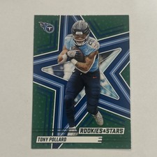 Tony Pollard 2025 Panini Rookies & Stars No.86 Tennessee Titans Football