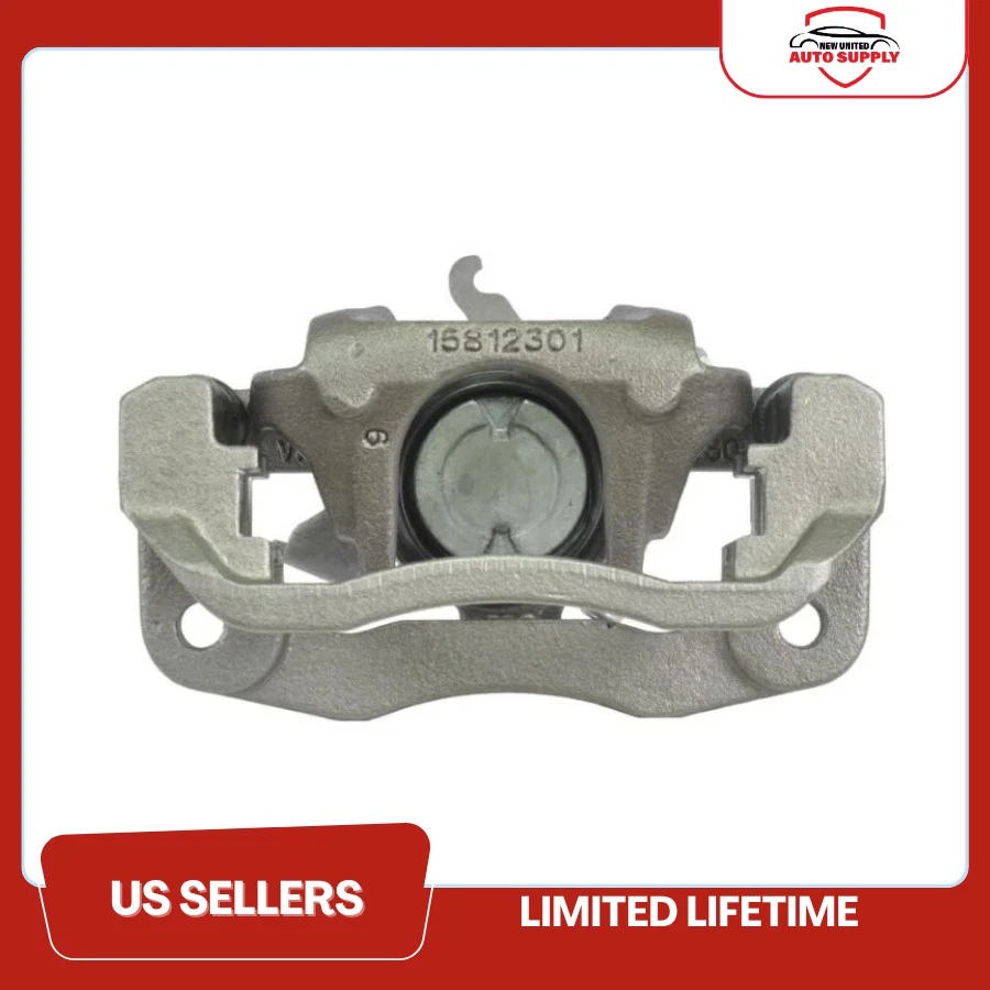 Pinza de freno trasera izquierda con soporte para Mercedes, Dodge, Freightliner Sprinter 35 Foto 2 de 4