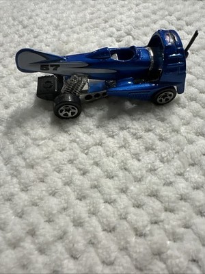 1996 HOT WHEELS 1/64 Blue Diecast Dog Fighter