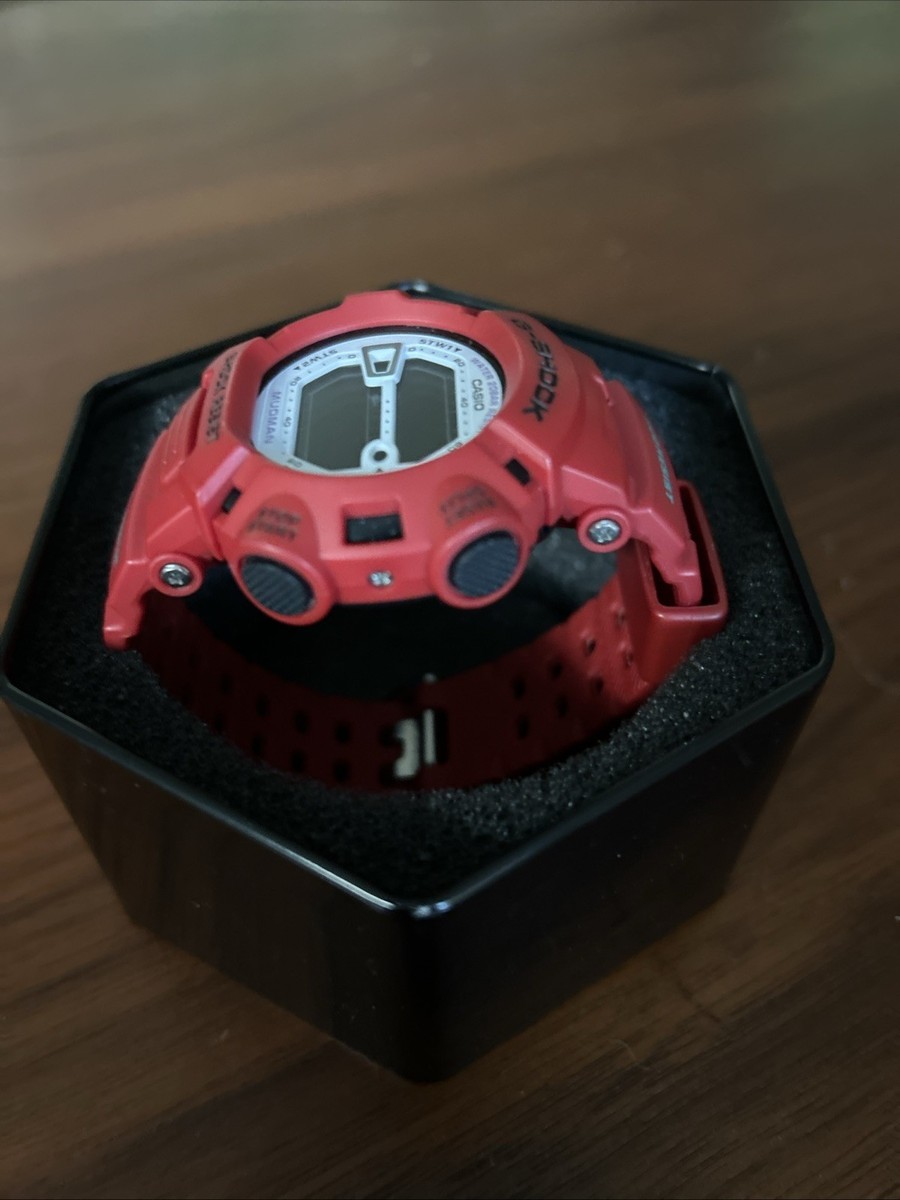 RARE NOS Casio G-shock Mudman Watch G9000MX Red for sale