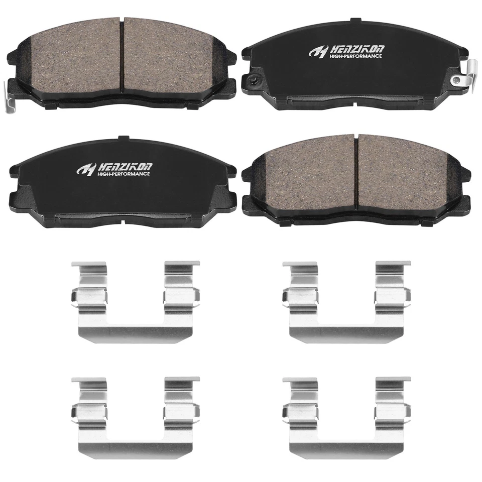 Pastillas de freno delanteras y traseras de cerámica con hardware para Hyundai Santa Fe XG300 XG350 Foto 2 de 4