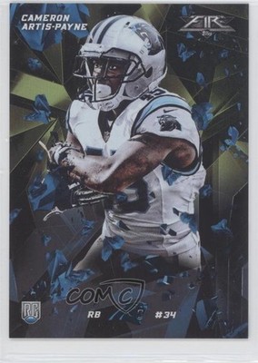 2015 Topps Fire Rookies Gold 11/299 Cameron Artis-Payne #26 RC 0f8
