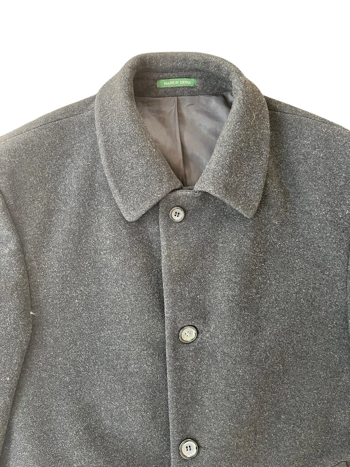 Abrigo Lauren Ralph Lauren Top Coat 100% Lana Abrigo Coche, Talla 42 Foto 4 de 4